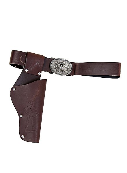 Western gun belt brown