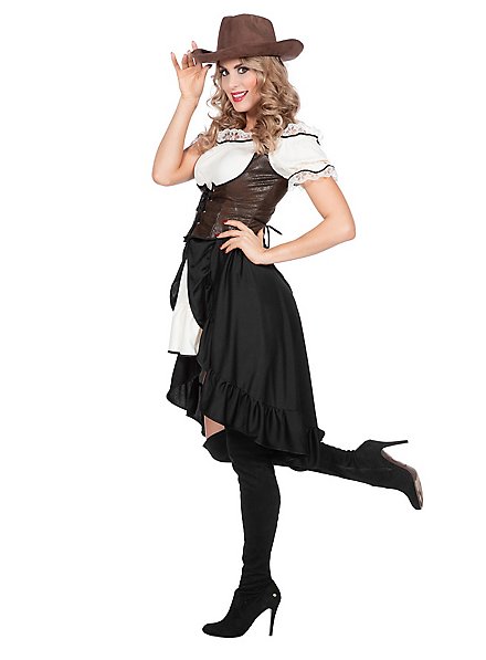 Western Lady Costume - maskworld.com