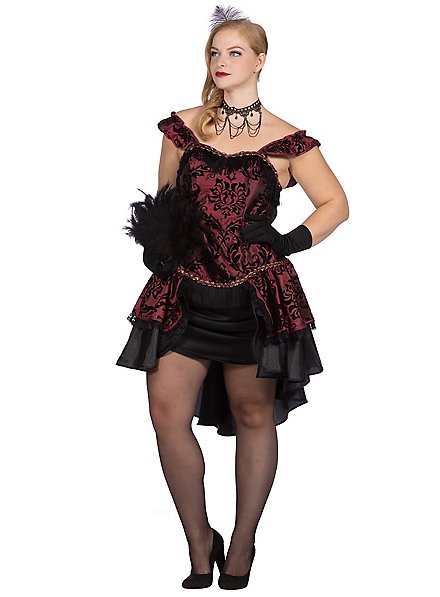 Western Saloon Girl Costume - maskworld.com