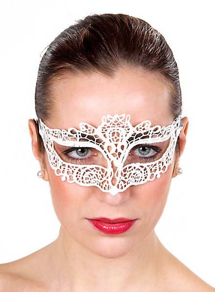 White lace mask Colombina