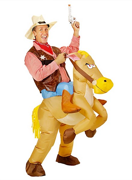 Wild horse inflatable costume
