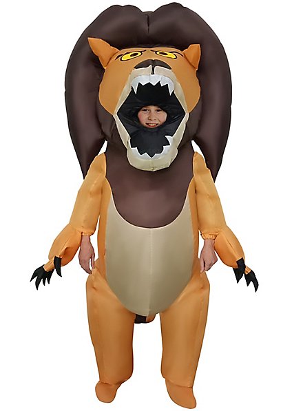 Wild Lion Inflatable Child Costume