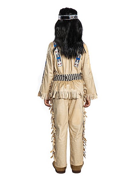 Winnetou Kinderkostüm Karneval Kostüm Indianer Häuptling aus den Karl May Filmen 