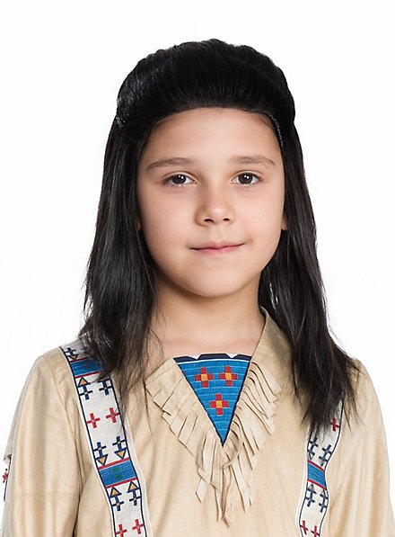 Winnetou Perücke für Kinder