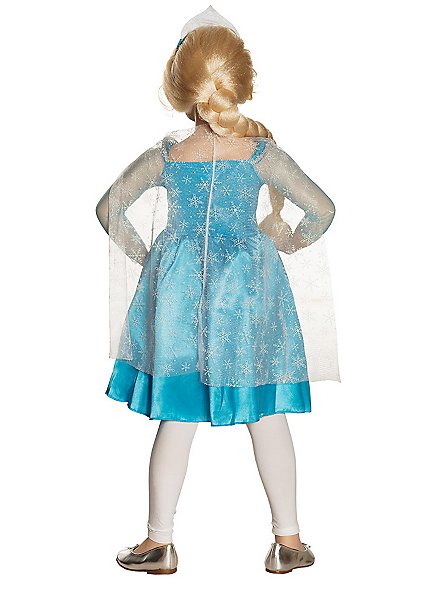 Winter princess costume for children
