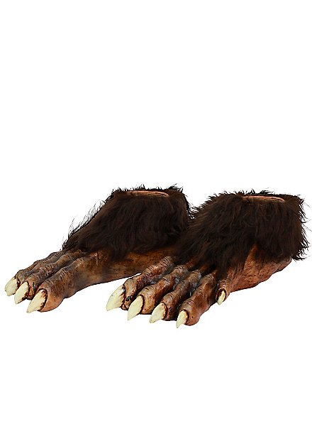 Wolf Feet made of latex
