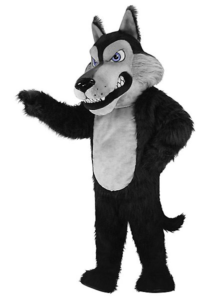 Wolfey the Wolf Mascot