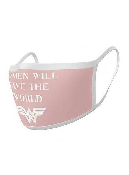 Wonder Woman - Maschere in tessuto "Save The World" di Wonder Woman confezione doppia