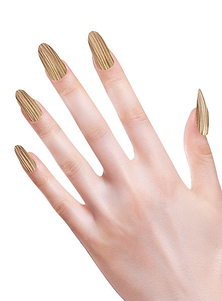 Wooden fingernails