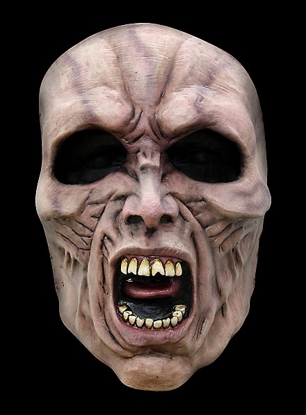 World War Z Scream Zombie Latex Half Mask
