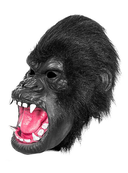 Wütender Gorilla Maske aus Latex