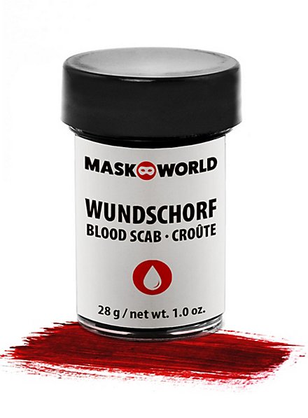 Wundschorf - Verkrustetes Blut Kunstblut