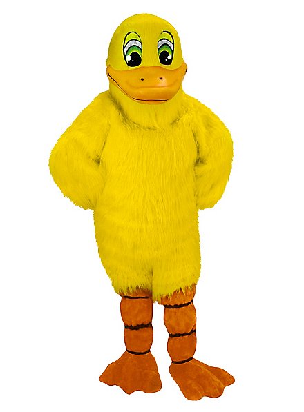 Yellow Duck Mascot