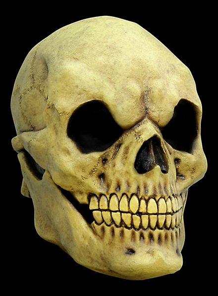 Yellowed Skull Mask of Horror