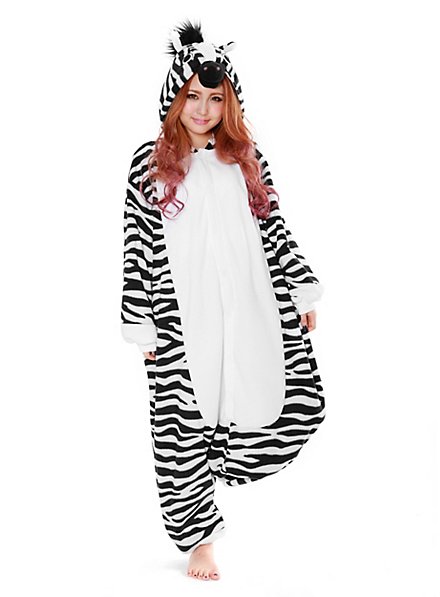 Zebra Kigurumi Kostüm