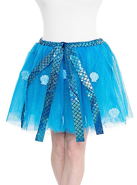 Zeemeermin tutu blauw