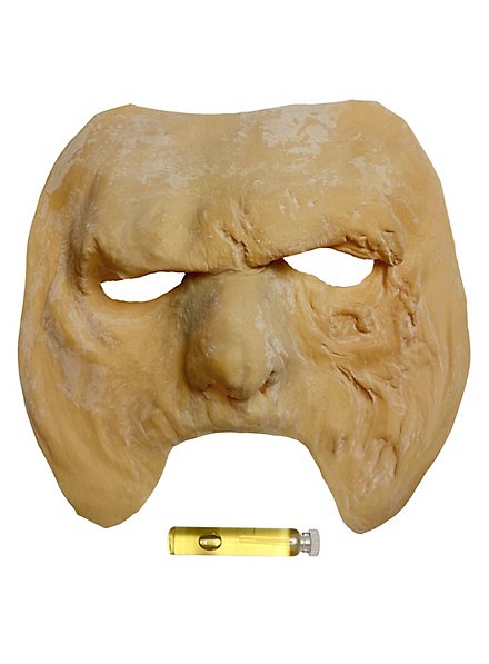 GHOULISH Zombie-Maske Aus Latex Für Erwachsene – Gruselig & Handbemalt, Perfekt Für Halloween
