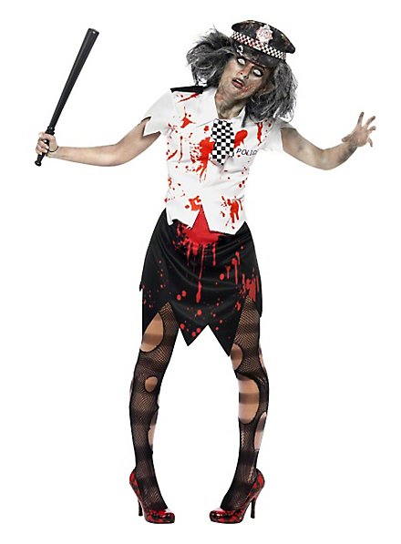 Zombie Meter Maid Costume