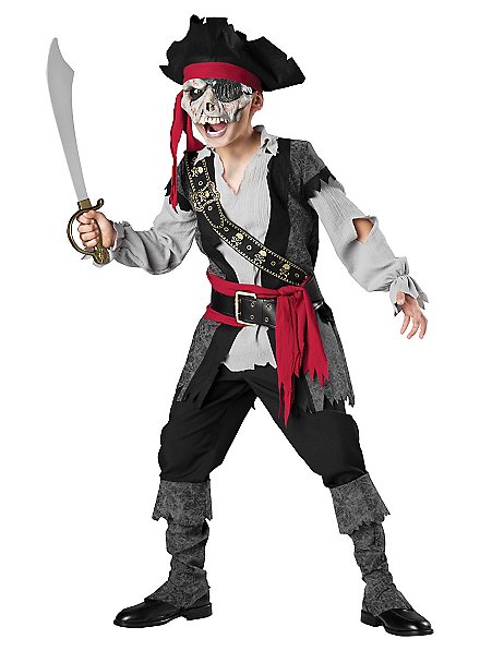 Zombie Pirat Kinderkostüm