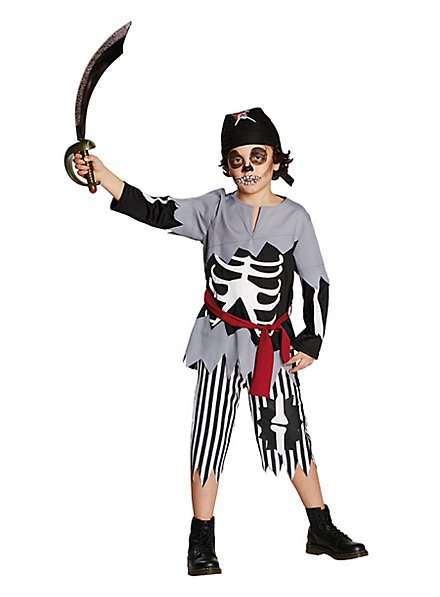 Zombie pirate children's costume