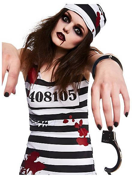 Zombie Prison Girl Costume - maskworld.com