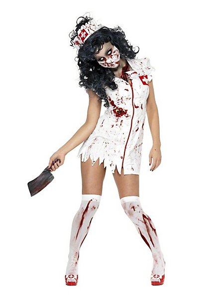 Zombie Sanitäterin Kostüm