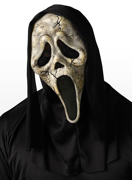 Zombie Scream Maske aus Latex