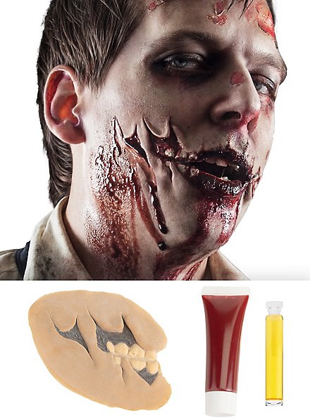 Zombie Wond Latex Applicatie