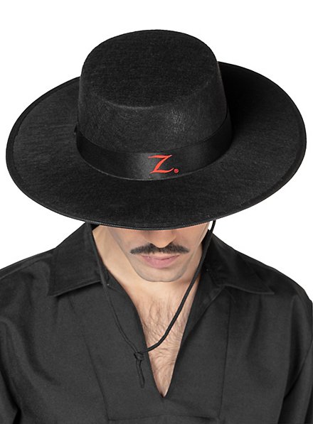 Zorro Hut Für Kinder - Schwarzer Spanischer Hut Für Kostüm & Verkleidung