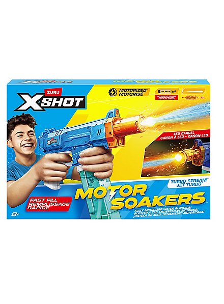 ZURU XSHOT Water Turbo Stream Motor Soaker - maskworld.com