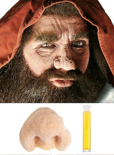 Zwergennase Latexapplikation
