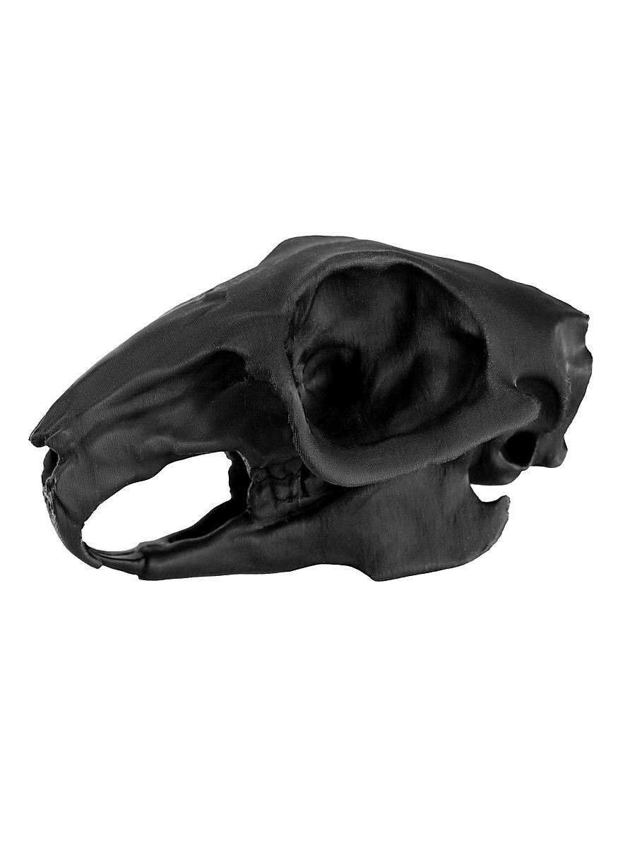 3D-printed rabbit skull for self-painting (10cm) - maskworld.com