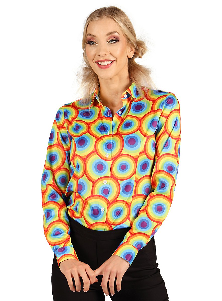 Bluse 70er Jahre Stil