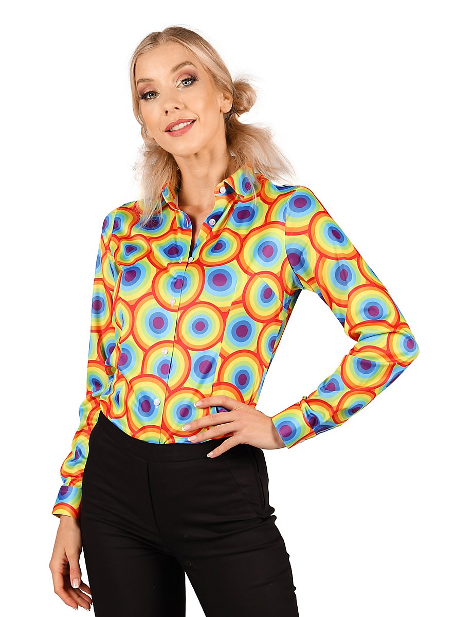 Bluse 70er Jahre Stil