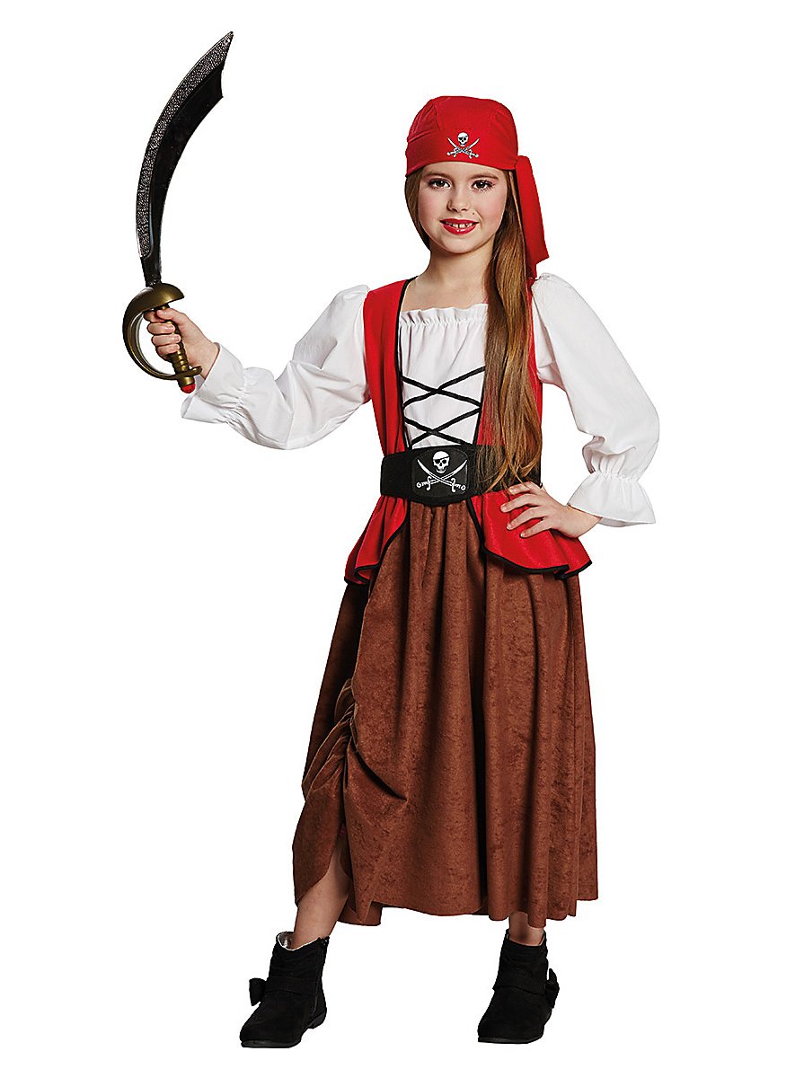 Anne Bonny Pirate Child Costume - maskworld.com