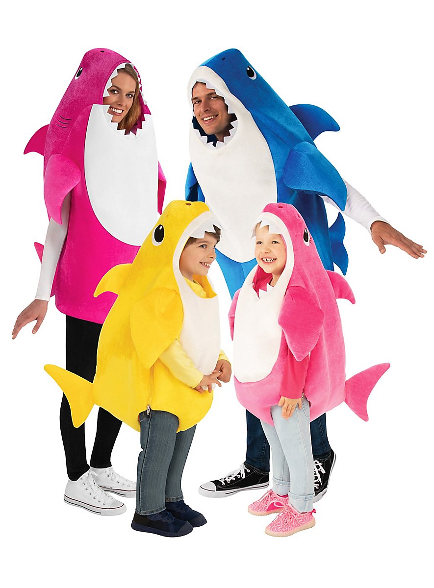 Baby Shark - Daddy Shark Shark Costume - maskworld.com