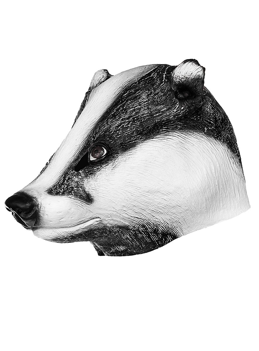 Badger mask from latex - maskworld.com