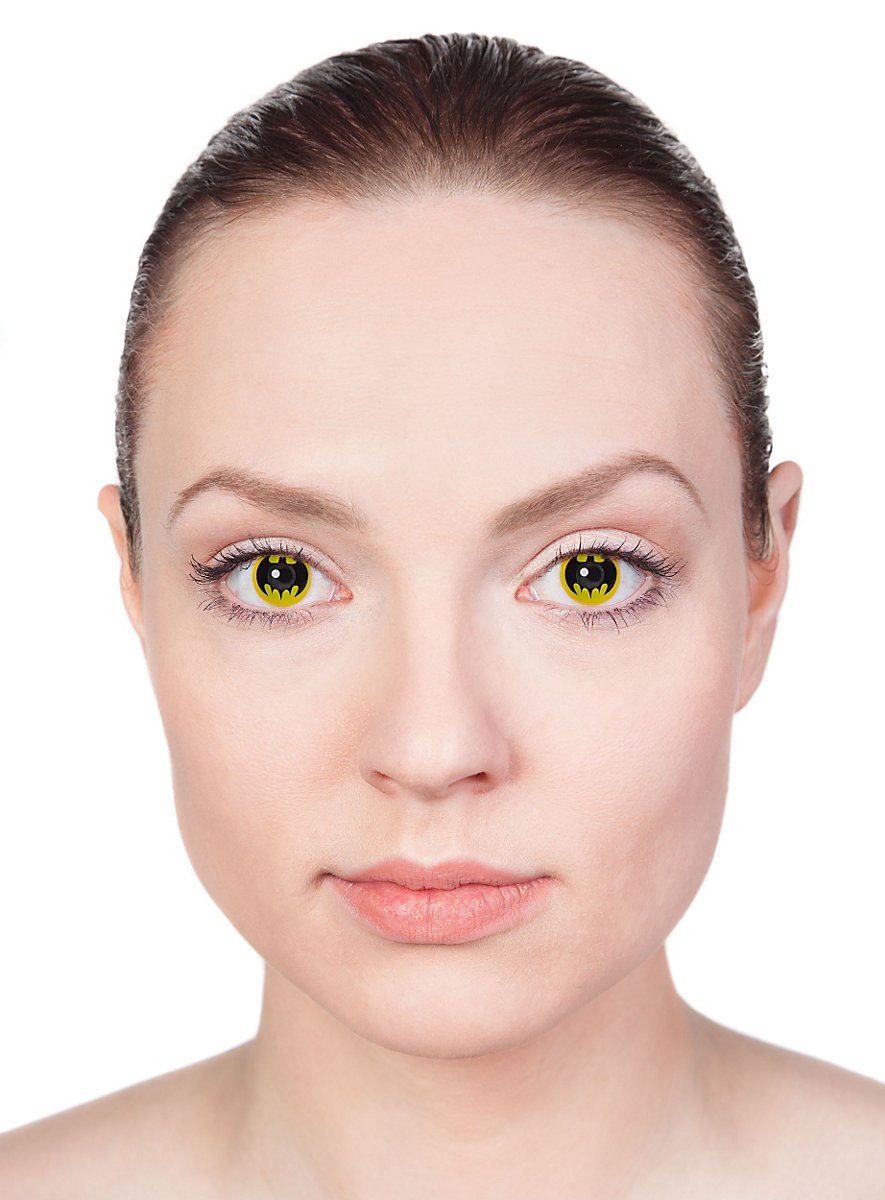 Bat Symbol Contact Lenses Maskworld