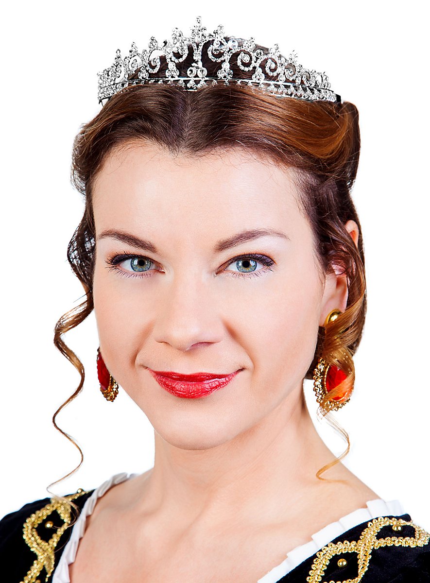 Beauty Queen Tiara silver