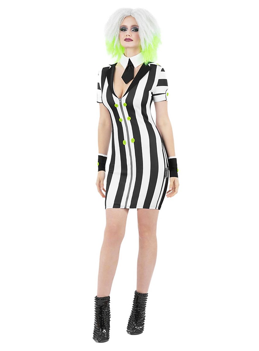 Beetlejuice Costume Dress For Women 4126