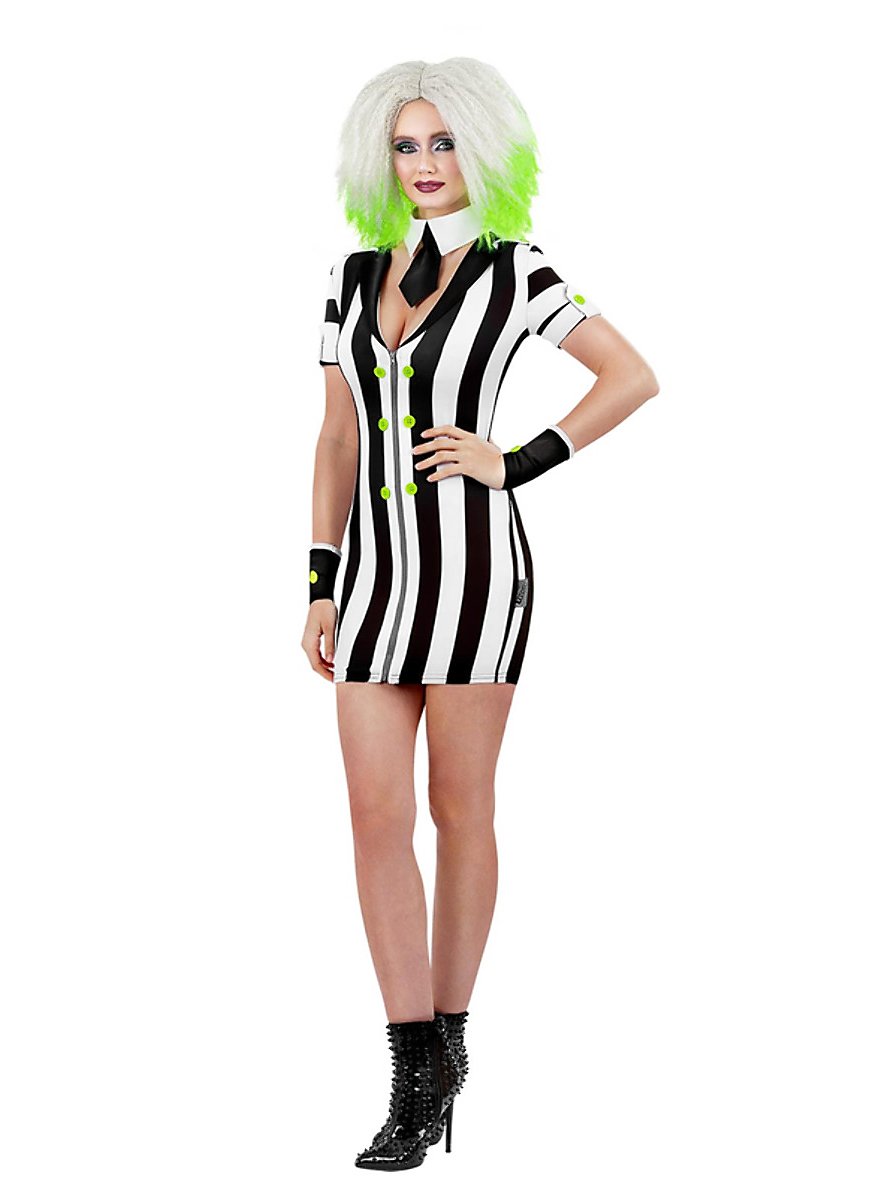 Beetlejuice costume dress for women