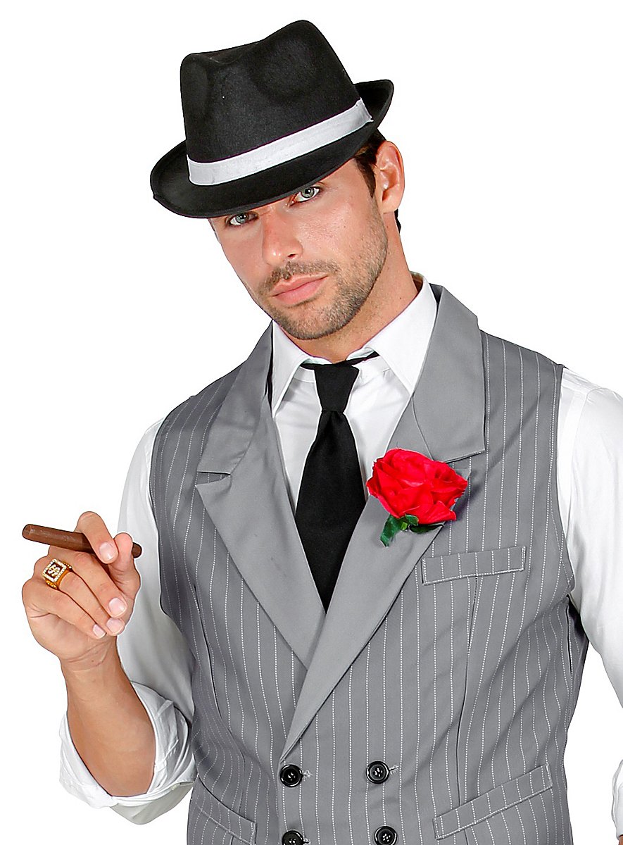 Black satin tie - maskworld.com