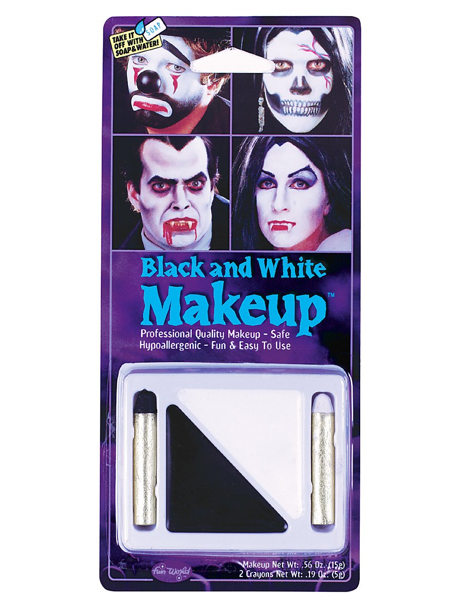Black & White Make-up - maskworld.com
