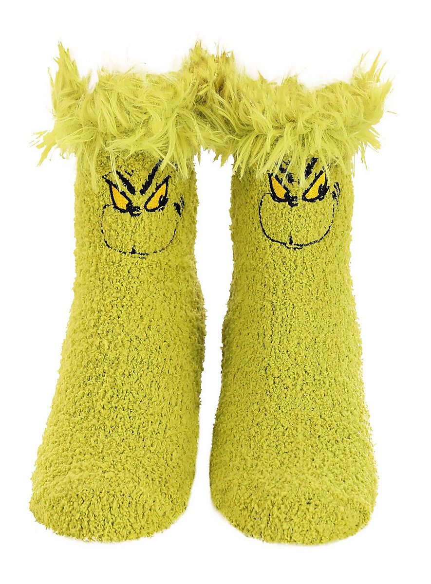 Calzini Il Grinch A Strisce Versione Babbo Natale, Cartone Animato