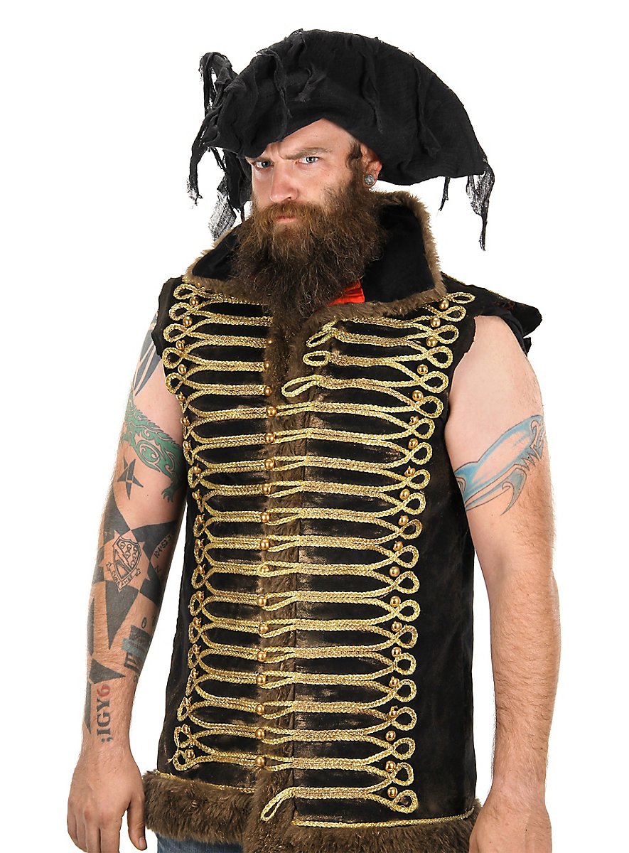 Widmann Costume Pirata Fantasma Per Bambini – Taglia 104 Cm – 2 Pezzi Con Sciarpa Teschio - 5