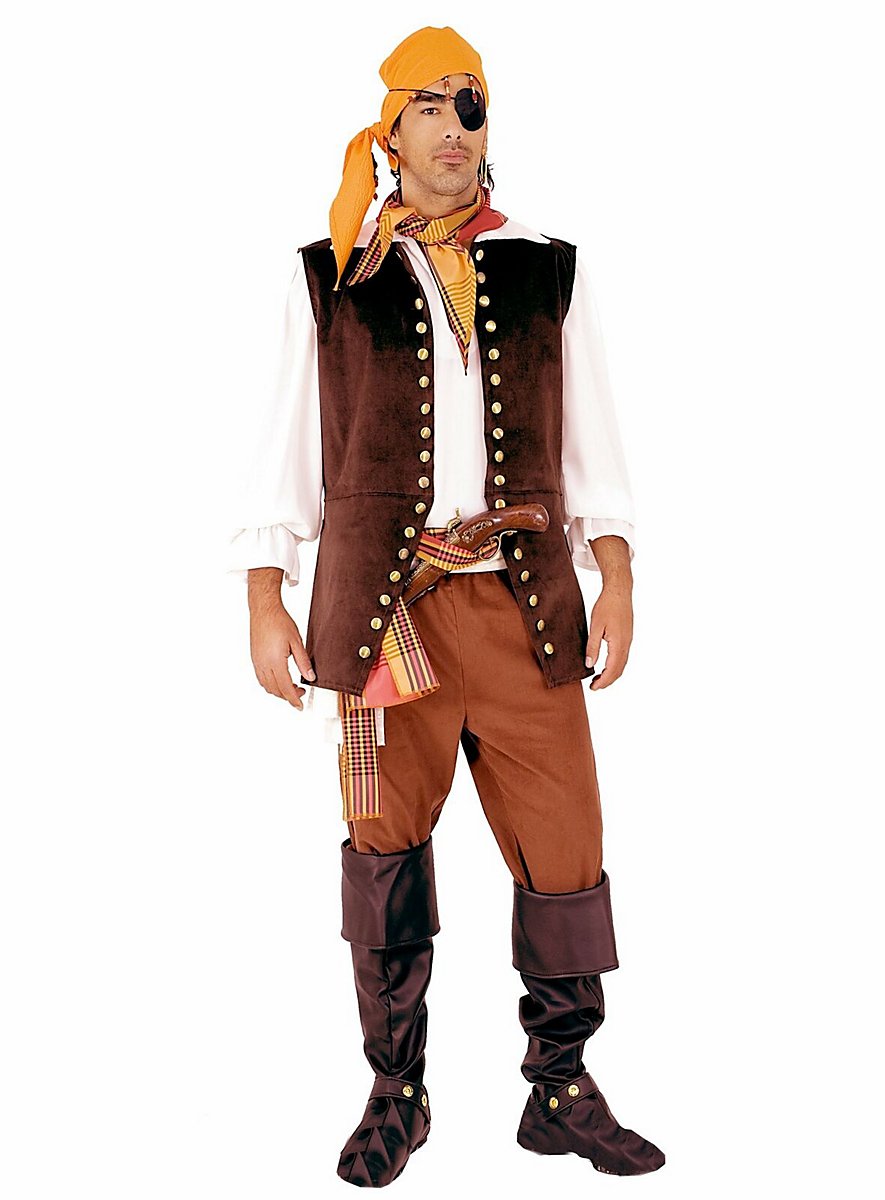 Caribbean Pirate Costume - maskworld.com