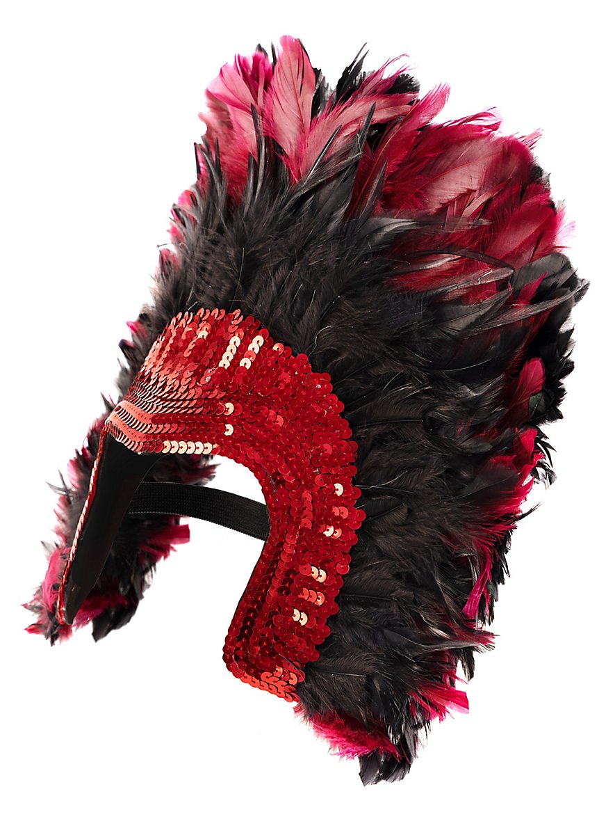 Coiffe carnaval plumes - Élégance et couleur en festival