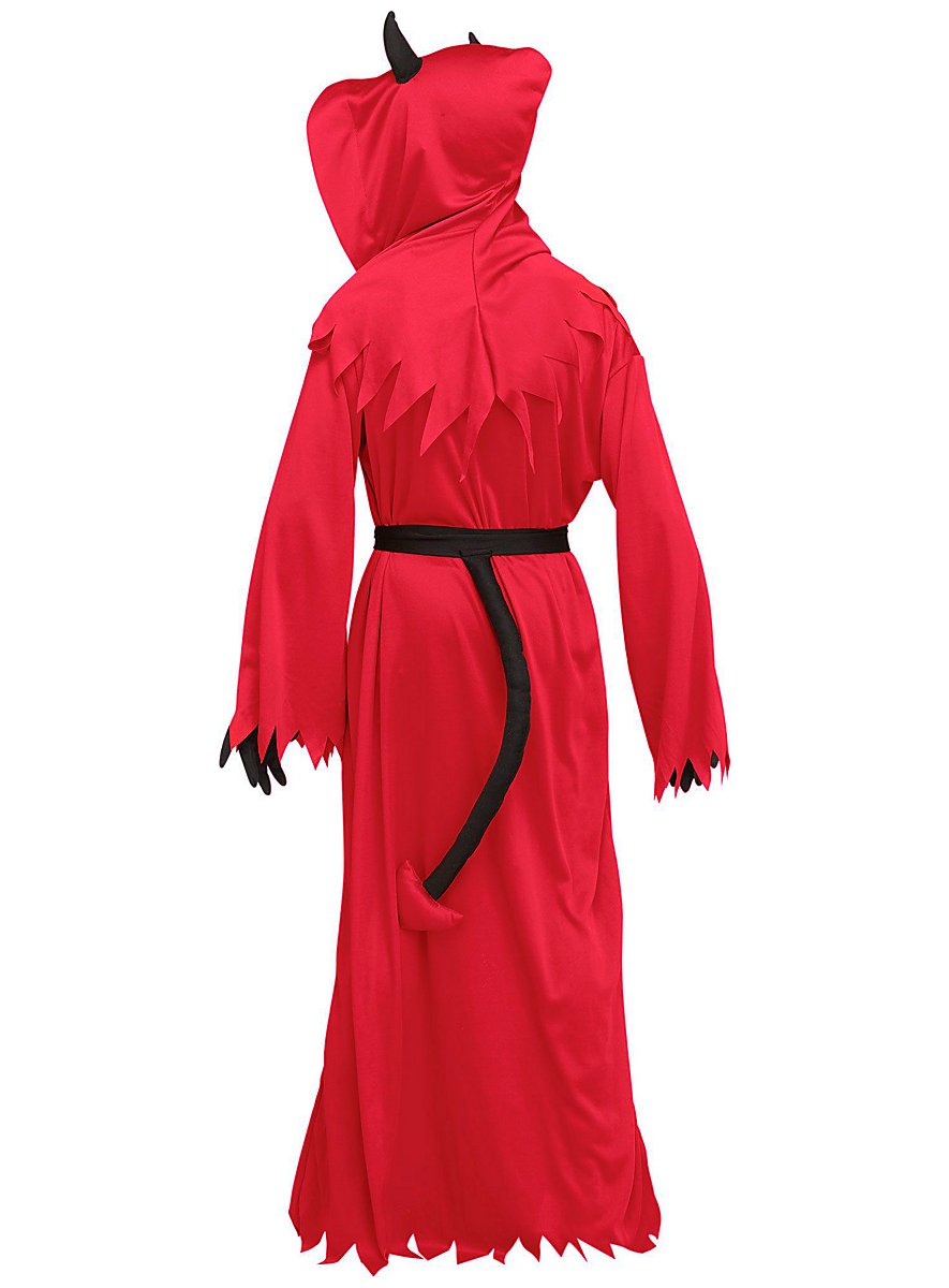 Funidelia Costume da Diavolo per Bebè con tutina, cappuccio, ali e coda, Tenuta da Demone, Costumi per Halloween e Carnevale – Taglia 0-6 mesi