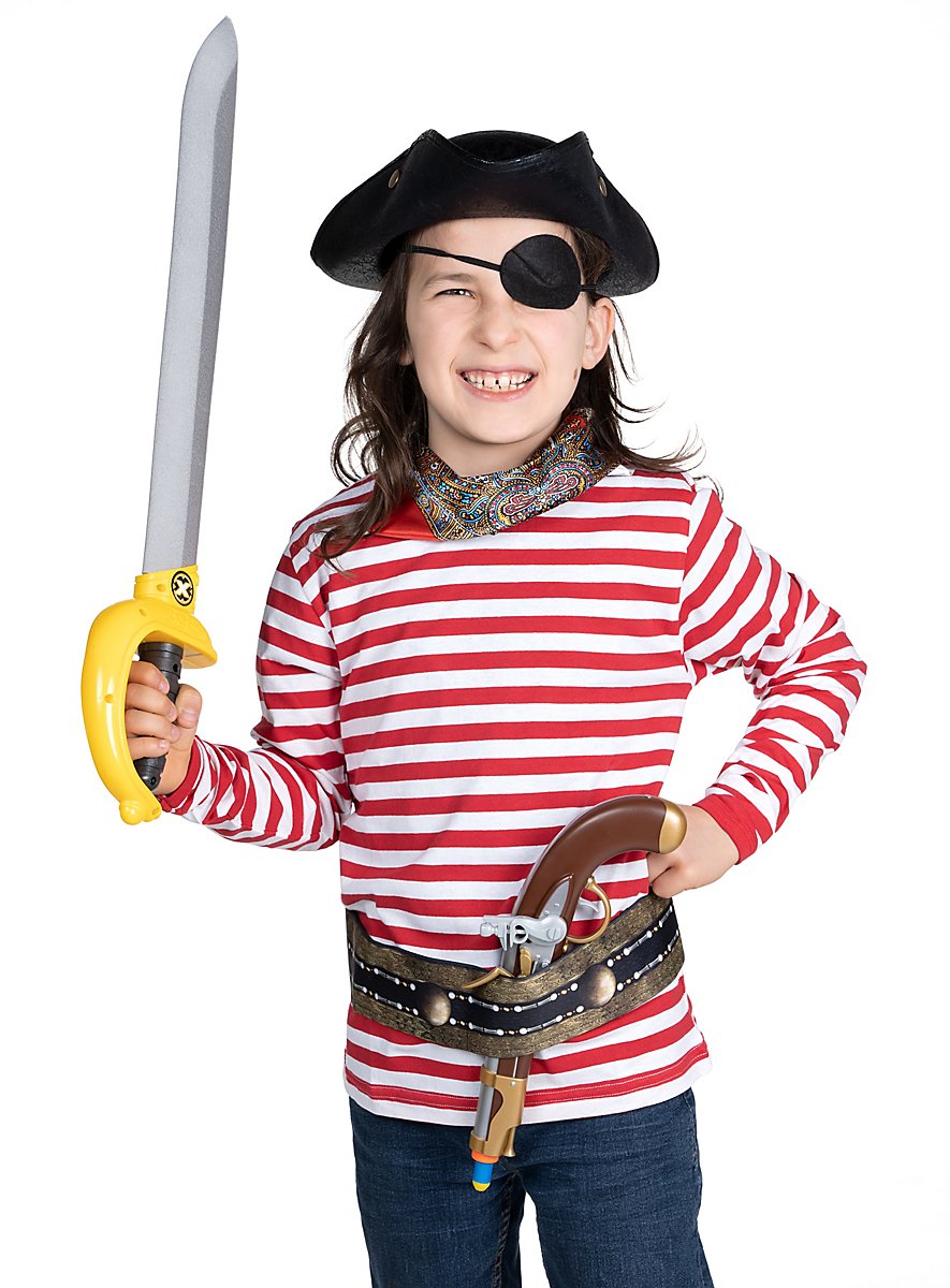 Costume Da Pirata Birbante Per Bambino - Foto 9