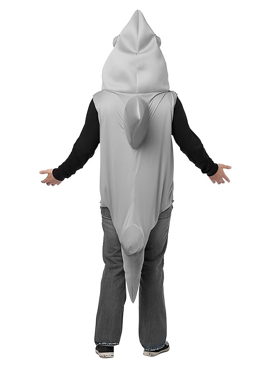 Costume Da Squalo In Flanella Per Bambini - Pigiama Carnevale Con Cappuccio - Foto 7